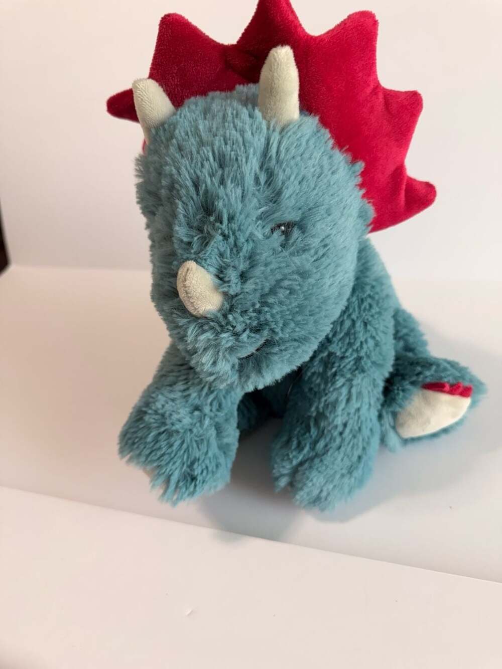 Warmies Weighted Microwavable Triceratops Plush Stuffed Animal